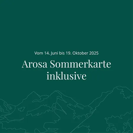 Latschüel By Vacations * Arosa
